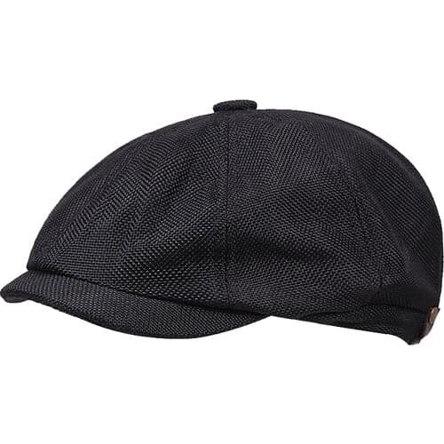 Man Newsboy Hat Autumn Winter England Style Retro Party Spring Cap Casual Beret Daily Octagonal Solid Accessories