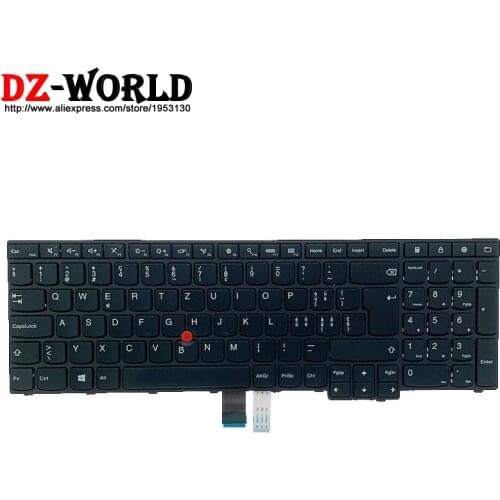 New Original Swiss Keyboard for Lenovo Thinkpad E550 E550C E555 E560 E565 Laptop 00HN027 00HN064 00HN101