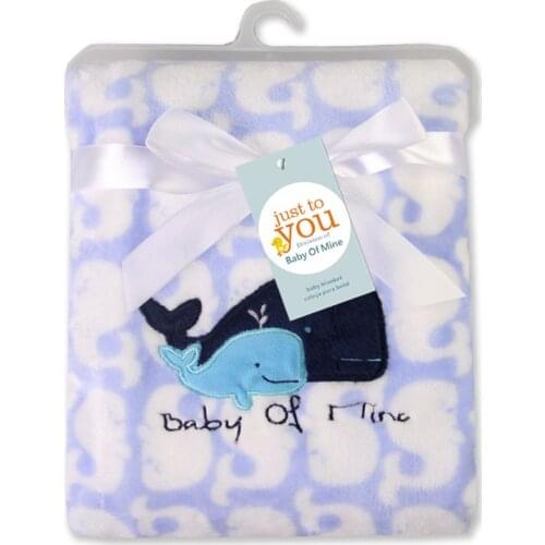 2017new high quality baby blankets newborn baby bedsheet coated cashmere blankets coral cashmere double thick 102 * 76cm