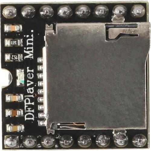 DFPlayer Mini MP3 Player Module MP3 Voice Decode Board Supporting TF Card U-Disk IO/Serial Port/AD for arduino Diy Kit
