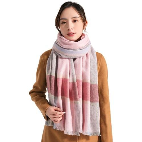 Russian 100% Wool Scarf Women Shawls and Wraps for Ladies Bufanda Winter Foulard Femme Warm Cashmere Echarpe Pure Wool Scarves