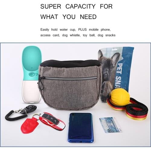New Pet Dog Training Bag Portable Treat Snack Bait Dogs Obedience Agility Outdoor Feed Storage Pouch Food Reward Waist Bags