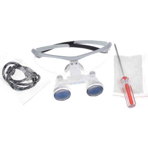 High Quality Medical Loupes 2.5/3.5X Binocular Magnifier Dental Surgical Loupes with Glasses