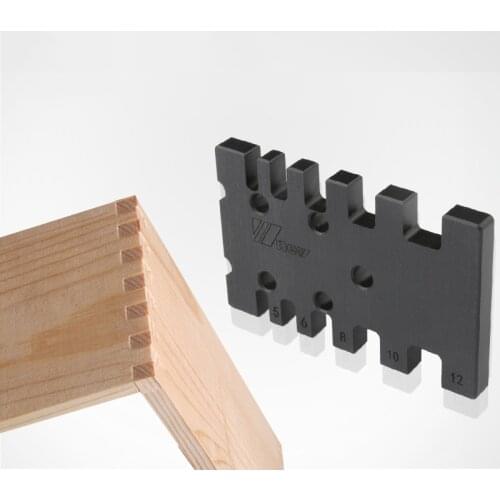 High Precision Tenon Caliper Metric and Imperial Card Gauge Wood Working Router Saw Table Machine Measuring Tools Ruler