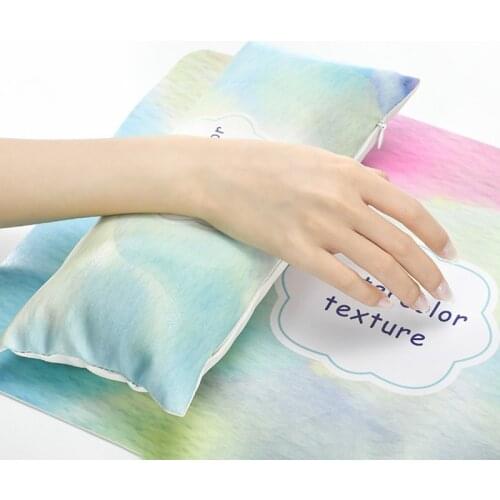 1pcs PU Leather Hand Rest for Nails Cushion Nail Pillow Salon Hand Holder Washable Arm Rest Manicure Nail Accessories Tool