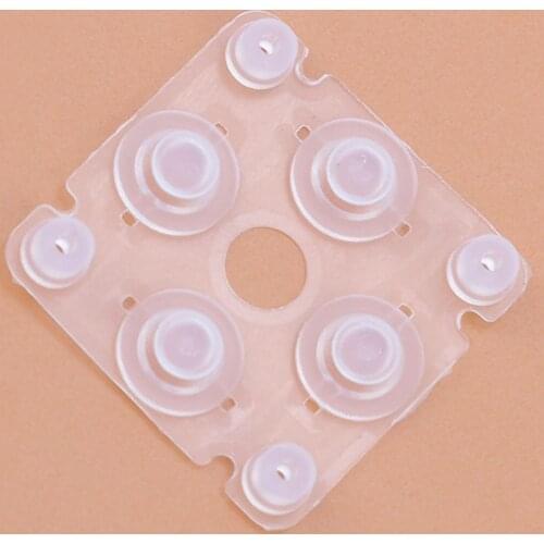 100 set Silicone Conductive Rubber For PSP2000 / PSP3000 transparent directional button Pad for PSP2000/3000 Controller Gamepad