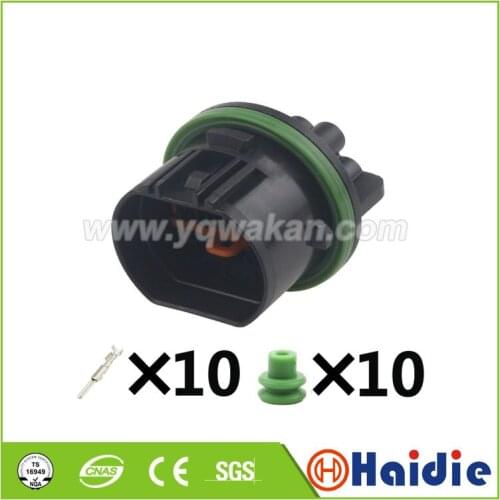 2sets 10Pin headlamps LED car socket for Hyundai KIA K2 and IX35 auto waterproof connector GL221-10021