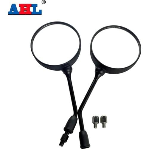 AHL Motorcycle Rear Side View Mirrors Rearview Mirror Fits For BMW F650 F650GS