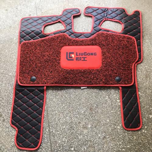 Free shipping excavator cab floor mat carpet floor mats for Liugong 906D E913/E920 922E9075E proof stepping pad digger parts