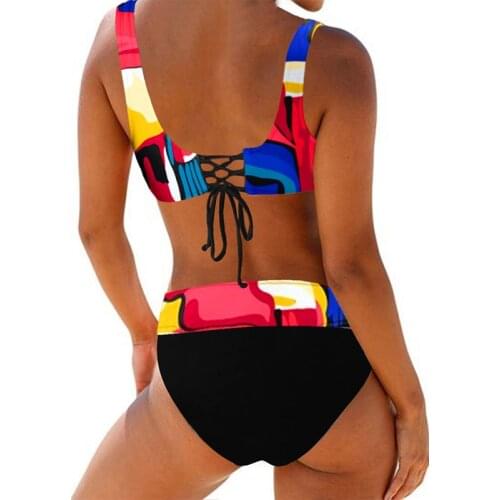 Plus Size Bikini Women 2021 Sexy Swimwear Push Up Swimsuit High Waist Bikini Set Brazilian Bathing Suit Beachwear Swimming Suit