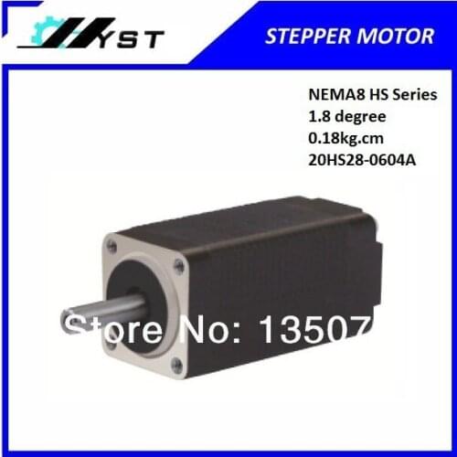 Cheap NEMA8 stepper motor 20HS30-0604A 0.6A 0.18kg.cm 5pcs/lot