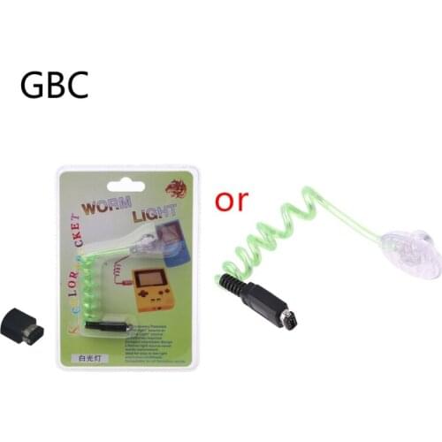 High Quality New Flexible Worm Light Illumination LED Lamps Nintend Gameboy GBA K3NB