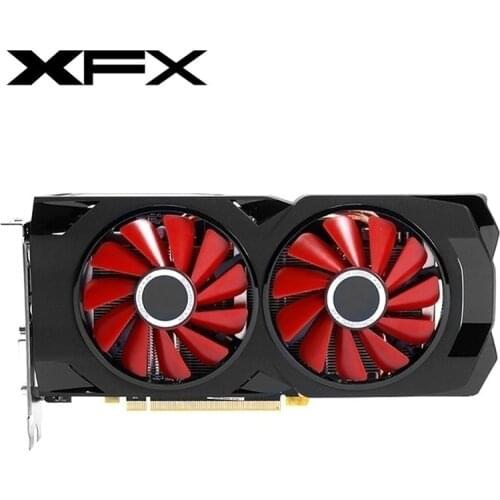 XFX RX 570 8GB Graphics Cards GPU AMD Radeon RX570 8GB Video Screen Cards PUBG Desktop PC Computer Game Map HDMI Not Mining RGX
