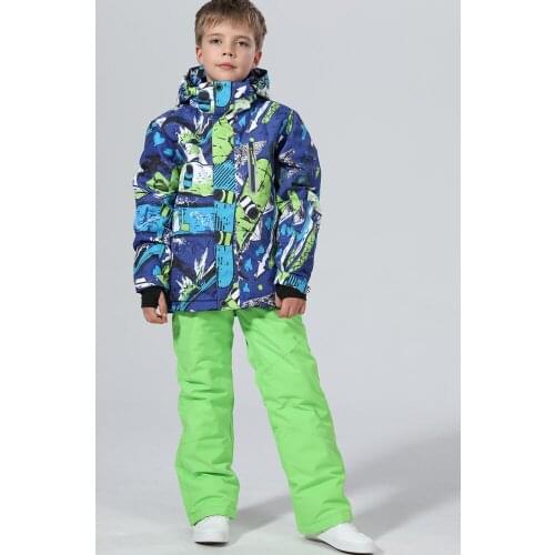 Ski Suits Kids Winter Suit Boys Ski Suit Girls Snowboard Jacket Snow Pants Boys Winter Sport Suit Kids Skiing Snowboard 6-16T