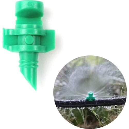 50PCS 90/180/360 Degree Micro Garden Lawn Misting Spray Nozzle Plant Sprayer WATER SPRAY To Garden