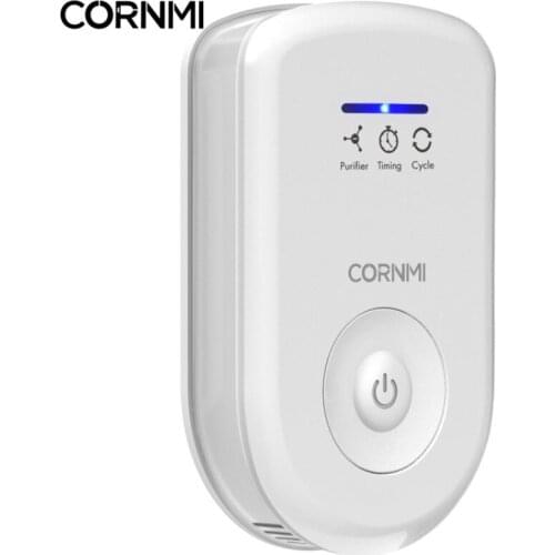 Cornmi Mini Air Purifier Household Plug-in Ozone Generator Dual Function Mode Deodorizes Fresh Air For Use In A Space Of 5-30