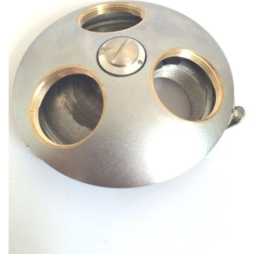 3 holes objective converter for Biological Microscope Revolving Nosepiece 3-hole Microscope Objective Lens Adapter Holder