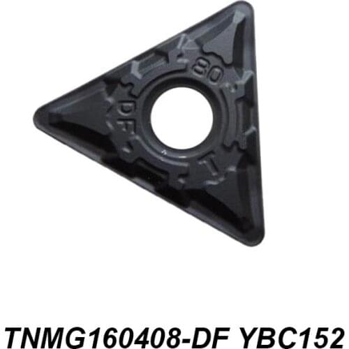 Original TNMG 160408-DF TNMG160408-DF YBC152 YBC252 Tool Holder For External Machining Cutting Tool Carbide Insert 10 Pcs/box