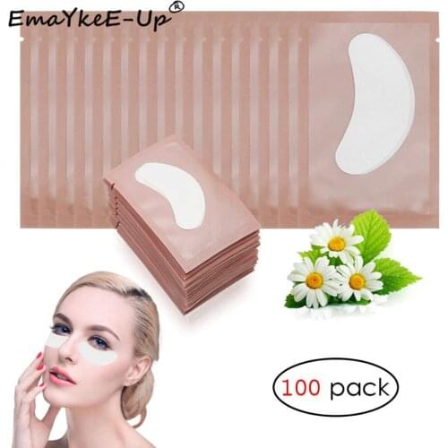 100pair Eye Gel Patches Patches Under Eye Patches For Eyelash Extension Gel Eye Pads For Eyelash Extensions Eye Stickers