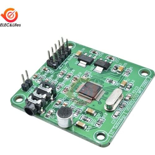 VS1053 MP3 SPI Module Development Board w/ On-Board Chip AMS-1117 Recording Function OGG Encoding Record Control Signal Filter