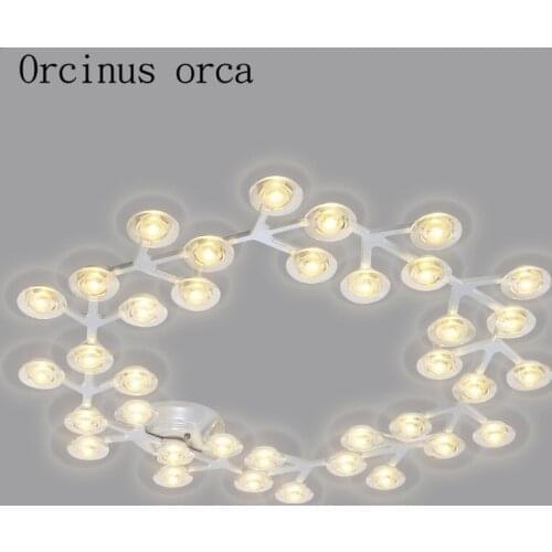 Nordic simplicity modern star ceiling light creative home LED ceiling lamp living room warm and romantic room bedroom lamps