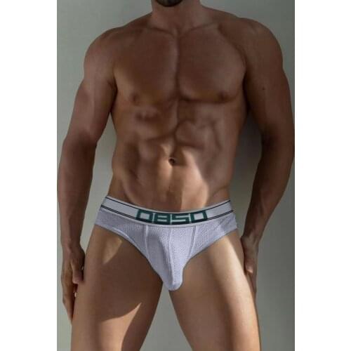 Sexy Men Underwear Briefs Breathable Cotton Gay Man Underpants Slip Hombre Cuecas New Panties 3 Colors Soft Penis Pouch BS3132