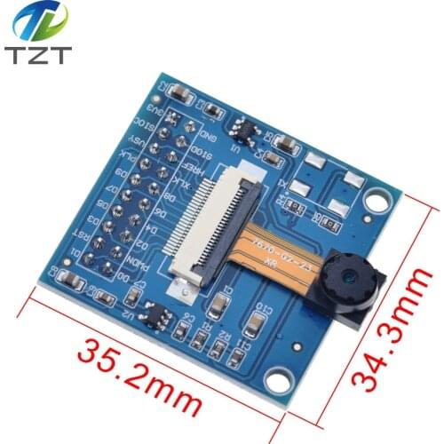 TZT OV7670 module with adapter board contains the camera Integrated Circuits Board