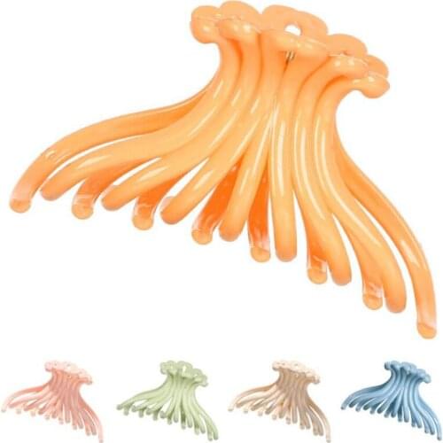 1PC Flower Shaped Hair Clips Lady Hairpin Barrette Hair Accessories For Girls Horsetail Hair Claws Headwear Hair Styling Tools