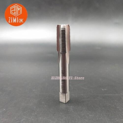 1/16''-27 1/8''-27 1/4''-18 3/8''-18 1/2''-14 5/8''-14 3/4''-14 7 /8''-14 NPT HSS Conical Tube Tap Metal Thread Cutting Tool