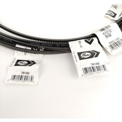 2pcs drive belts motor drive belt 7M1450 motor belt V-belts
