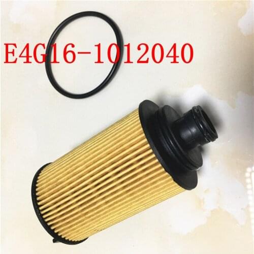 Car Oil Filter for 2010 Chery A3 1.6 2011 Tiggo DVVT 1.6L 2012 Riich G3 1.6L 2013 ARRIZO 7 1.6L DVVT Qoros E4G16-1012040