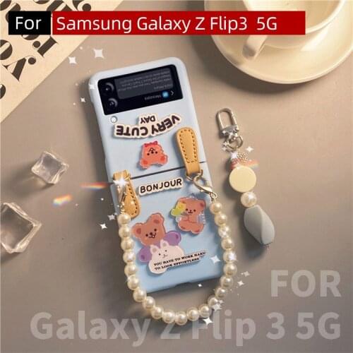 For Samsung Galaxy Z flip3 case,Galaxy Z flip 3 5G case cute case for girl