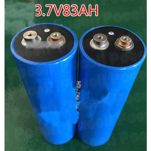 3.7v 83Ah lithium ion no 3.7v 80ah 70215 Cylindrical battery li ion high discharge for 12V 24V Solar energy storage sccoter