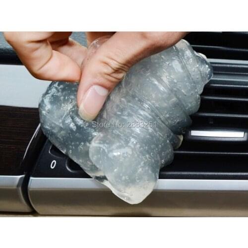 HOT Car styling Magic Cleaning Compound Gel Super Soft Sticky Dust for Nissan note Sunny March Murano Geniss GTS car accessories