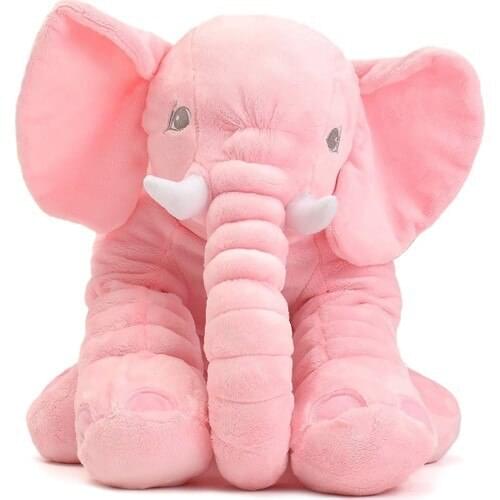 Unity Toy Sleeping Friend Jumbo Elephant 40cm Pink