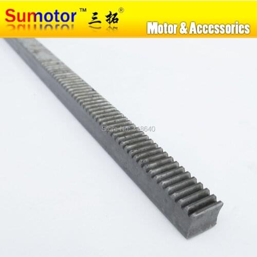 Mod 1 16x16x1000mm spur Gear rack right teeth WIDTH 16MM HEIGHT 16MM LENGTH 1000mm 45# steel Transmission CNC parts modulus 1 M1
