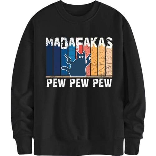 Pew Madafakas O Neck Sweatshirts Man Hoody Printing Fashion Hoody 2020 Autumn Winter Male Pullovers Breathable Moletom Masculino