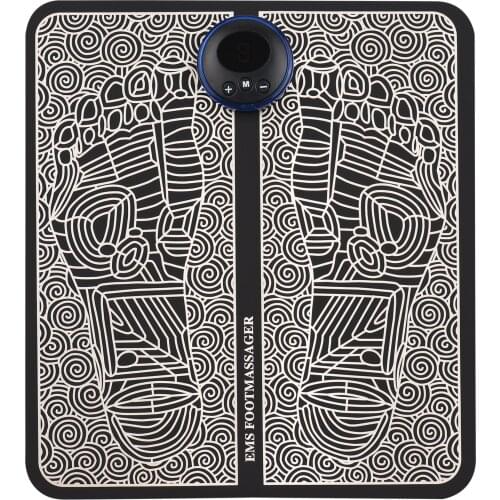 2021 New EMS Foot Massage Pulse Acupuncture Massage Pad Stickers Foot Massager Beauty Leg Instrument Foot Massage Machine