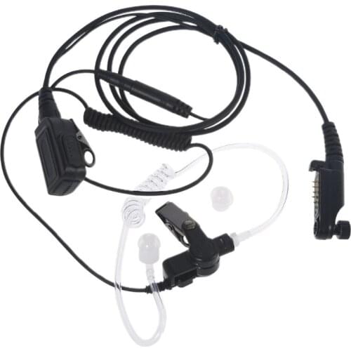 Walkie Talkie Headset Cord Long Range for HyteraPD600 PD660 PD680 X1e X1p PD605