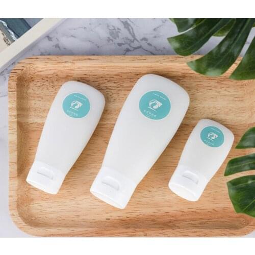 30ml/60ml/100ml Portable Empty Refillable Lotion Bottle Shampoo Emulsion Dispenser Travel Press Squeeze Bottle Container