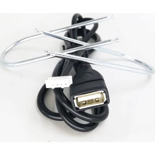 Biurlink Radio USB Cable Line with Radio Removal Tools For Peugeot 207 307 308 407 for Citroen C2 C3 RD9 RD43 RD45