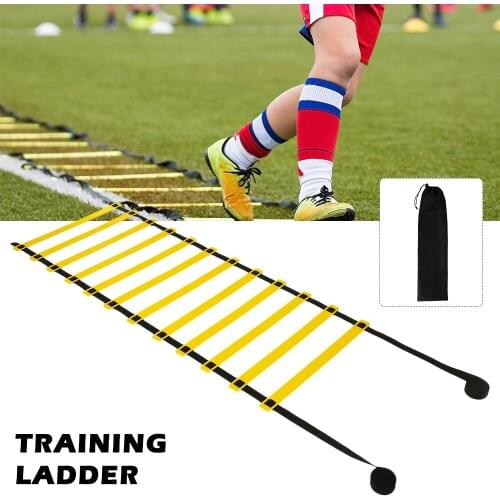 Adjustable Agility Speed Ladder Stairs Nylon Straps Training Ladders Agile Staircase for Soccer Football Speed Ladder Equipment
