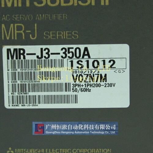 Servo driver MR-J3-350A (new original) 100% new in stock with one year warranty.New in box