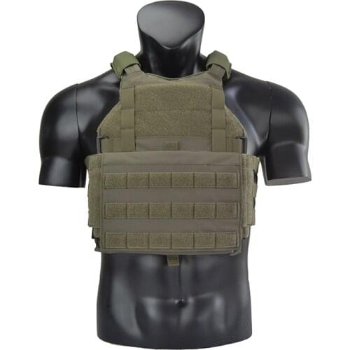 TwinFalcons LT Tactical Vest Plate Carrier Delustering Cordura 500D TW-VT14
