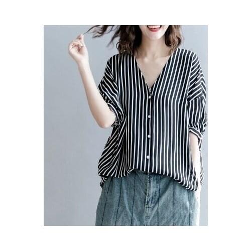 Блузки в полоску Yeqedu China At AliExpress