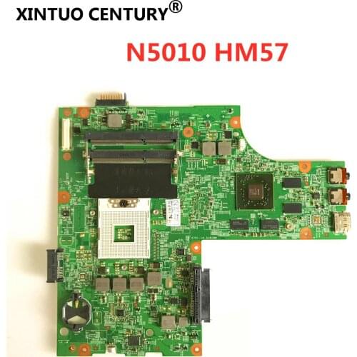 09909-1 motherbo For DELL inspiron N5010 motherboard CN-0VX53T CN-052F31 09909-1 48.4HH01.011 HD5650 HM57 GPU original Test