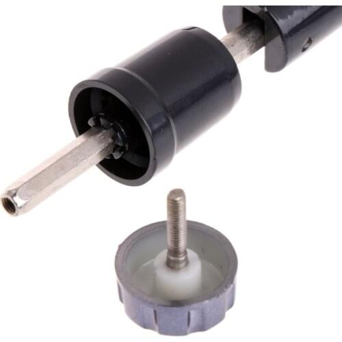 1PC Fishing Handle Reel Double Knob Replacement Spinning Accessories Aluminum Alloy