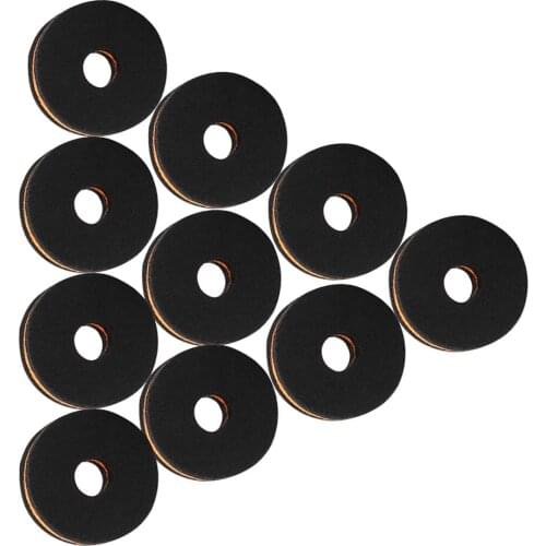 10PCS/Set Cymbal Felt Washer Crash Cymbal Clutch Felt Drum Kit Cymbal Stand Felt Washer