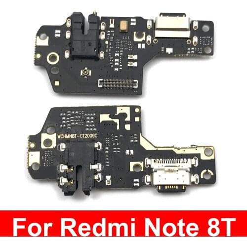 10Pcs/Lot, USB Charging Port Mic Microphone Dock Connector Board Flex Cable For Xiaomi Redmi Note 8 8T 9 9S Pro Repair Parts