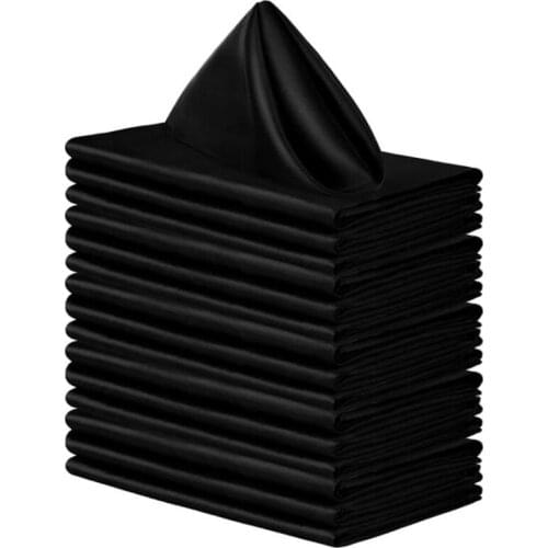 16 Pcs Square Washable Napkins,Dinner Napkin,Soft and Smooth Fabric Tablecloths,for Wedding Banquet Party Decoration